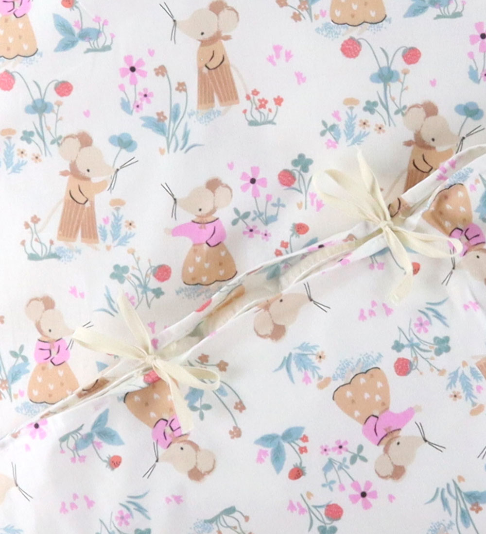 Nørgaard Madsens Bedding - Baby - Natural w. Mouse I Haven