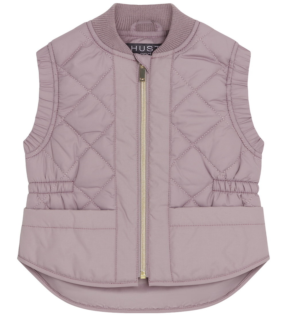 Hust and Claire Waistcoat - Noble - Quilted - Lavender