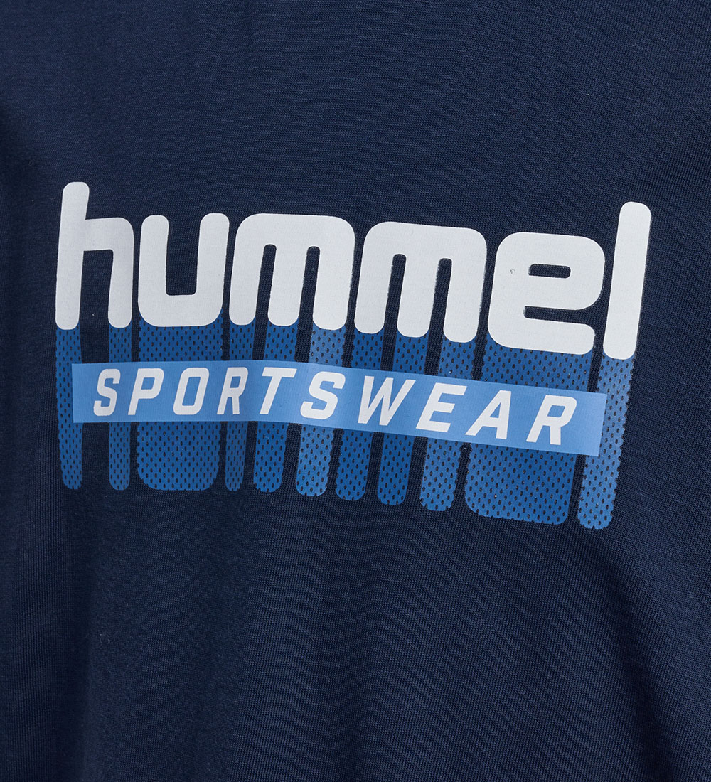 T-Shirt Hummel - hmlTUKAS - Black Iris