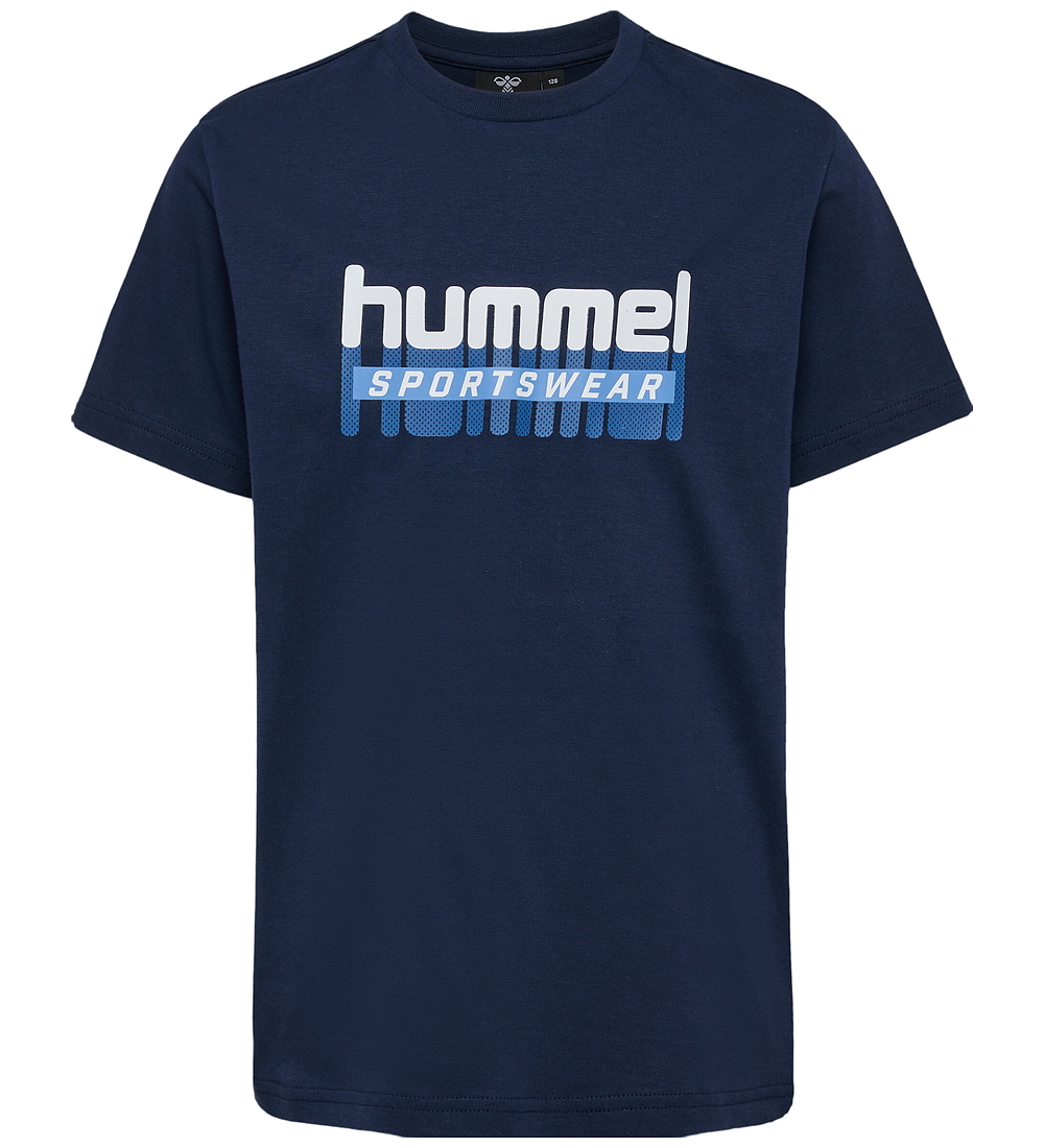T-Shirt Hummel - hmlTUKAS - Black Iris