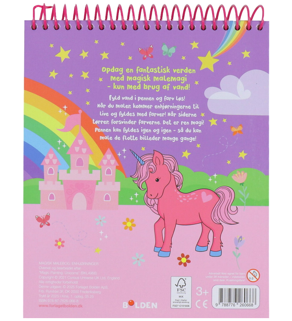 Forlaget Bolden Magic Colouring Book - Unicorns