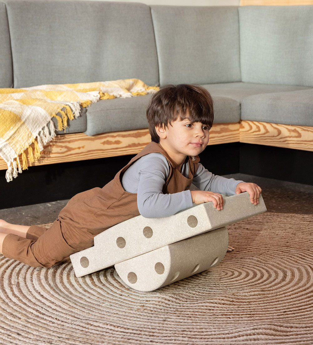 MODU Curiosity Set - 14 Parts - 50x30x20 cm - Sand Grey/Honey Ye