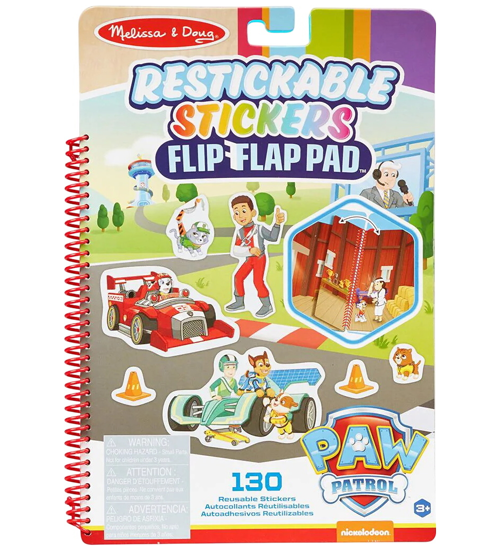 Melissa & Doug Book - Paw Patrol Stickers - 130 pcs
