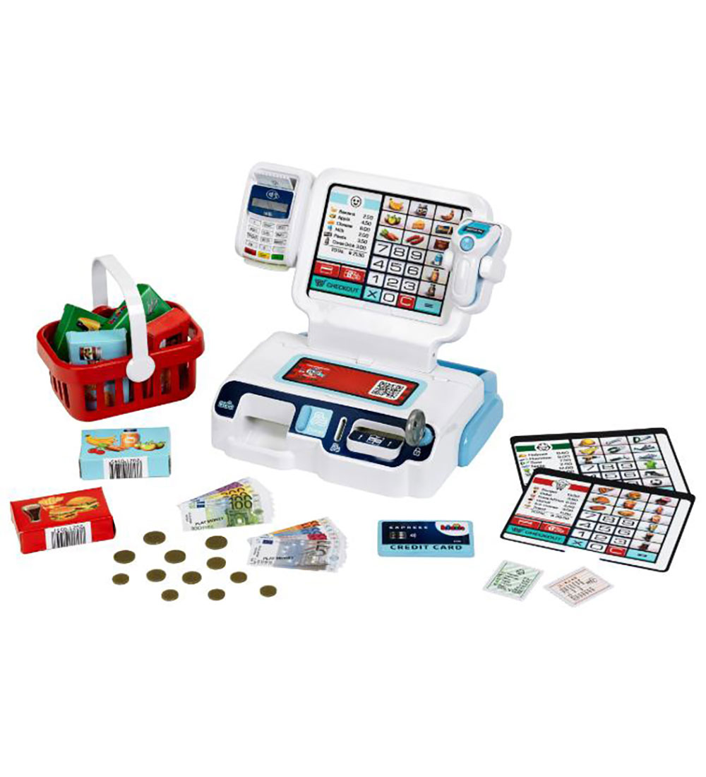 Klein Cash register w. Sound and Light - White
