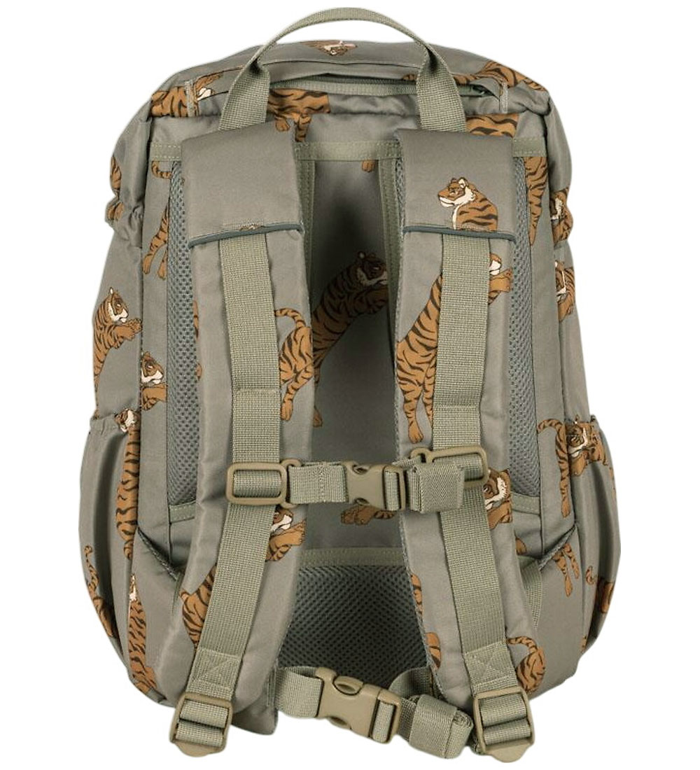 Konges Sløjd School Backpack w. Gym Bag - Clover - Tiger Oak