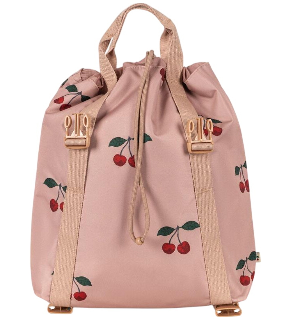 Konges Sløjd School Backpack w. Gym Bag - Clover - Mahogany Ro