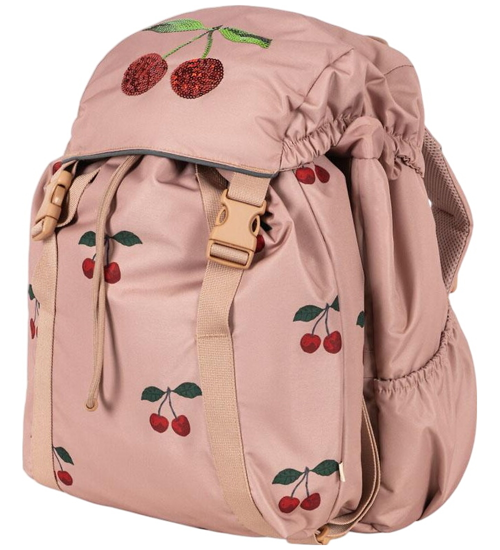 Konges Sløjd School Backpack w. Gym Bag - Clover - Mahogany Ro