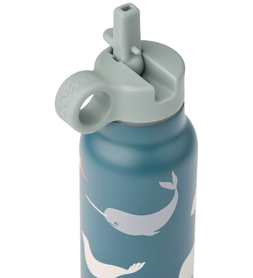 Liewood Water Bottle - Falk - 350 mL - Arctic Sea/Ocean View