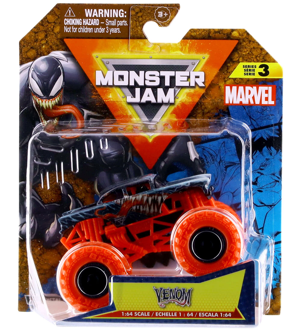 Monster Jam Truck - 1:64 - Marvel - Eitur