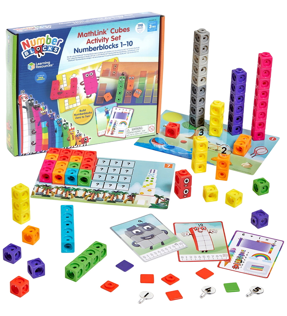 Learning Resources Toys - MathLink Cubes - Numberblocks 1-10