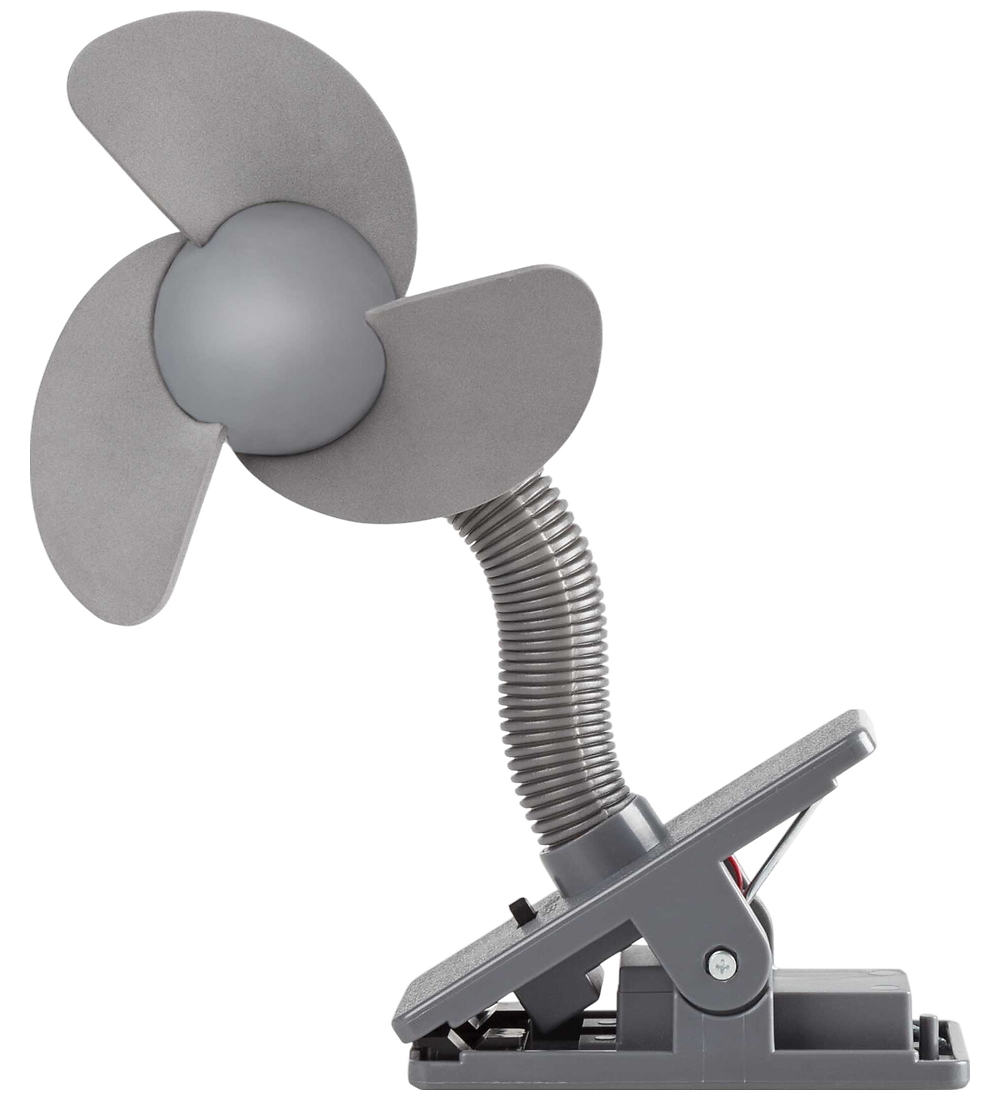 Dooky Fan On Pram/Stroller - Grey