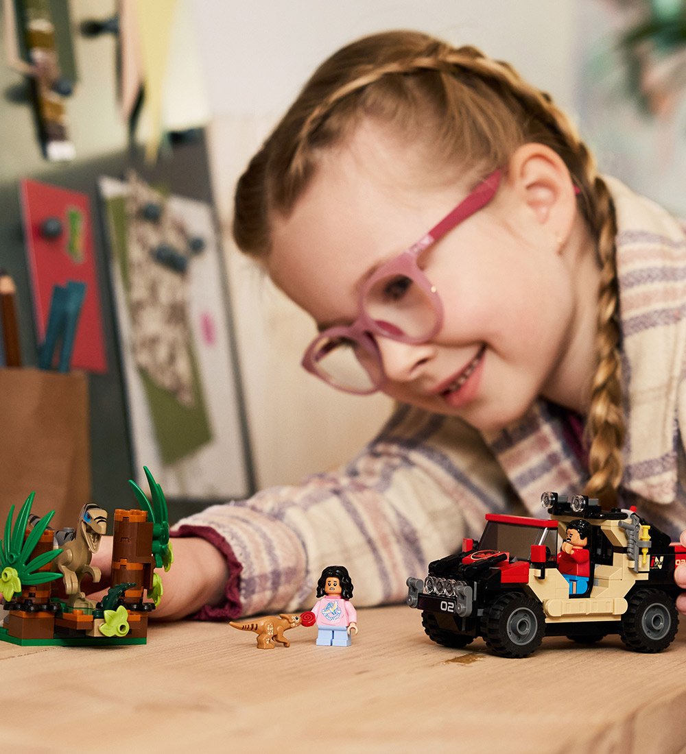 LEGO® Jurassic World - Ontsnapping aan Raptor 76972 - 285 Onderd