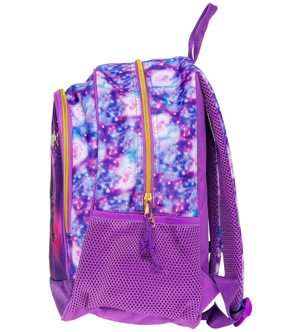 Unicorn Academy Backpack - Medium+ - 10 L - Purple/Glitter