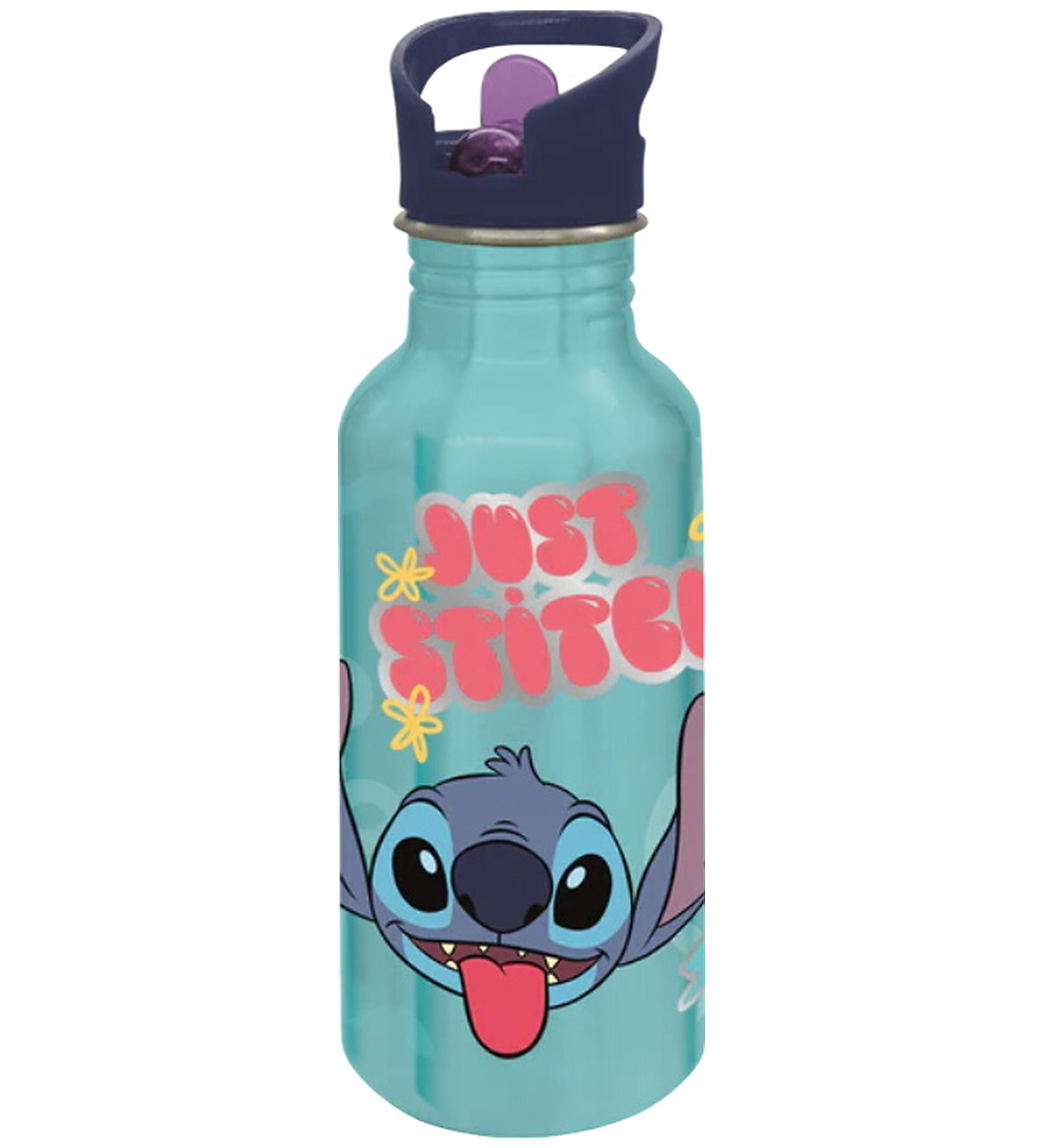 Disney Stitch Trinkflasche - Aluminium - 545 ml - Blau