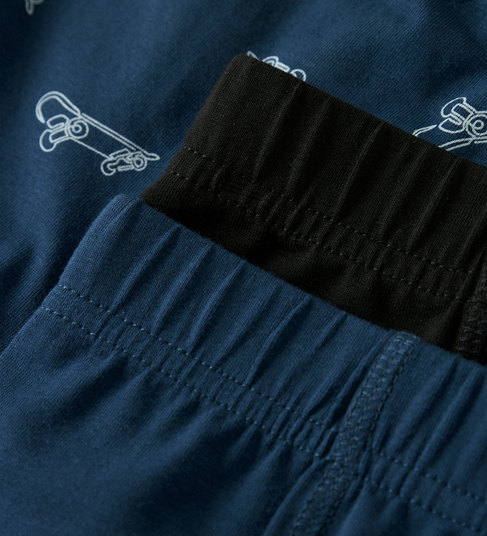 Name It Boxers - Noos - NmmTights - 3-Pack - Titan/Black