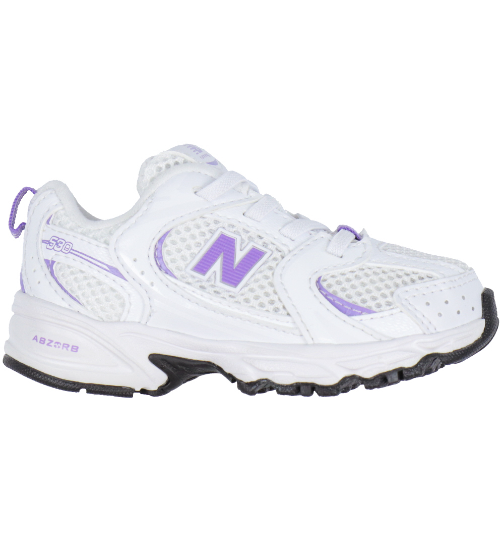 New Balance Skór - 530 - White/Violet Troðningur