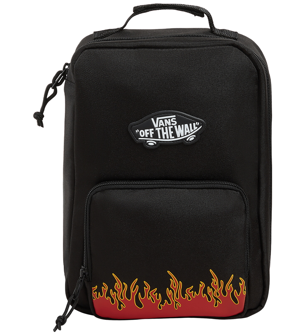 Vans Cooler Bag - Old Skool Lunch Bag - Black/Flame