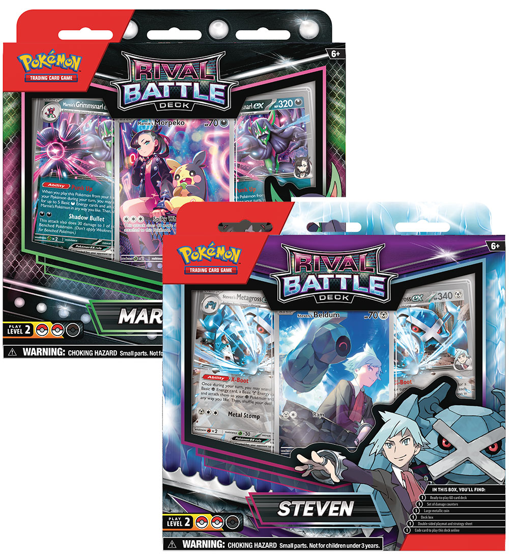Pokémon Trading Card - Rival Battle Deck - Steven/Marnie - Assor