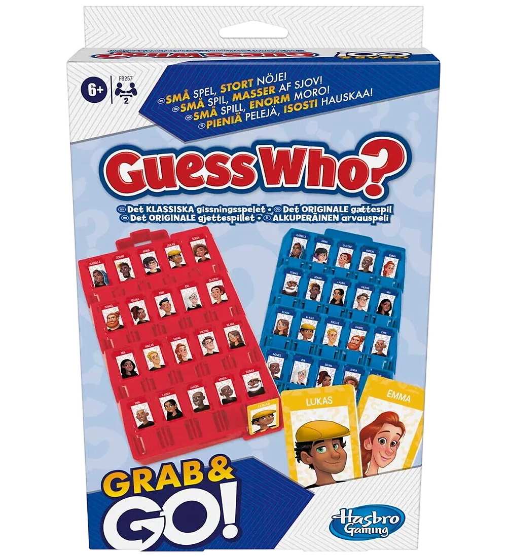 Hasbro Game - Guess Who - Grab & Go