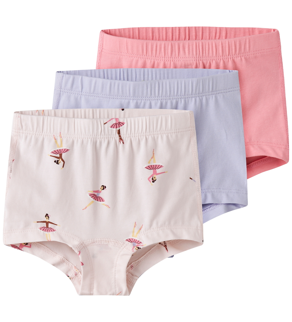 Name It Hipsters-nærbuxur - Númer - NmfTights - 3 Pakki - Pearl/