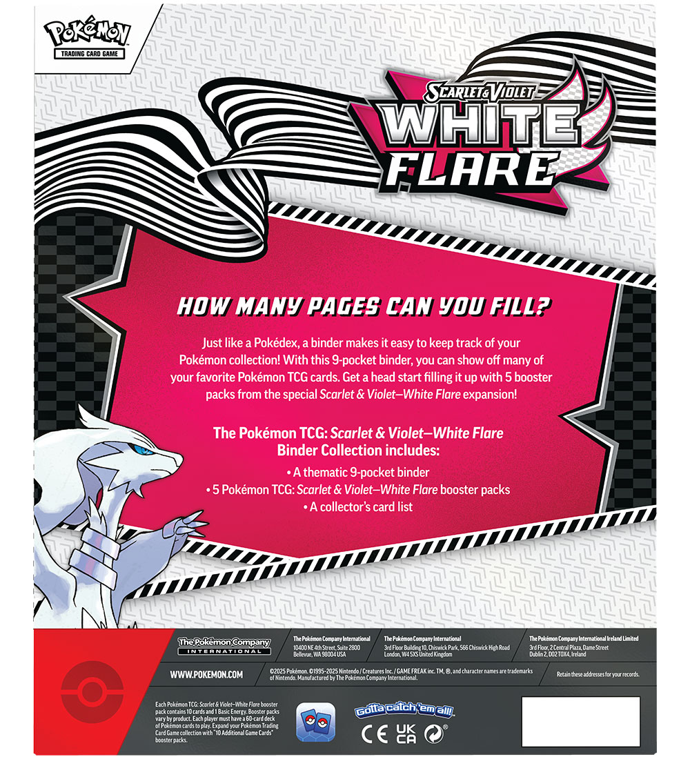 Pokémon Collection cards - Binder Collection - White Flare