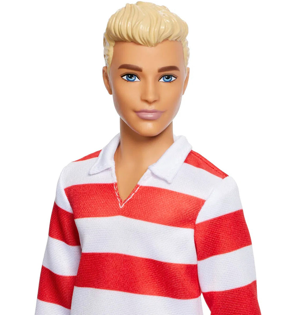 Barbie Doll - Fashionista - Ken w. Red & White Stripes