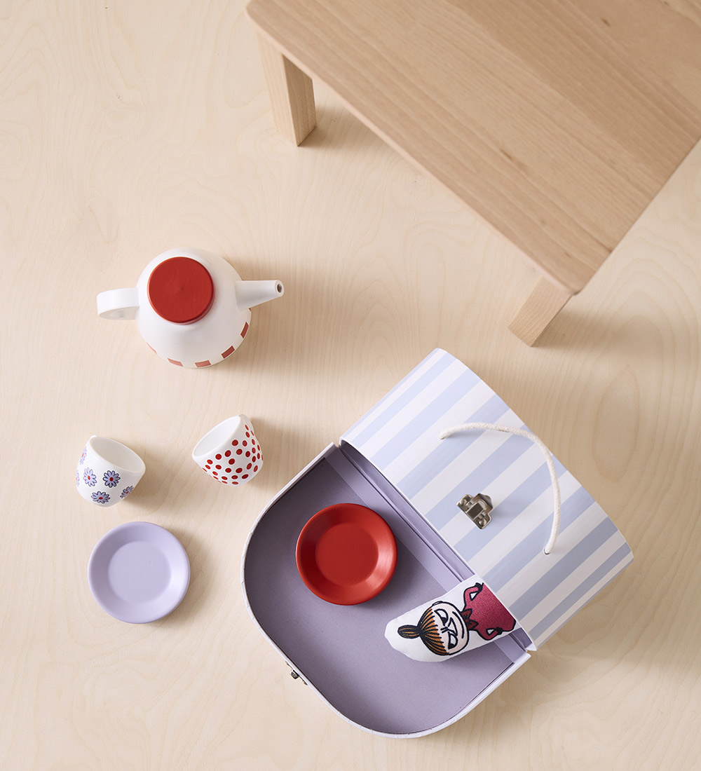 Kids Concept Playcase - White/Blue w. Moomin