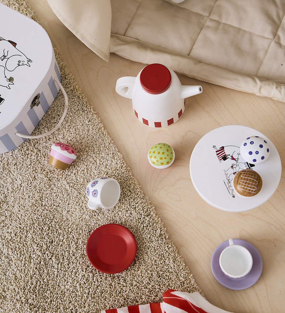 Kids Concept Playcase - White/Blue w. Moomin