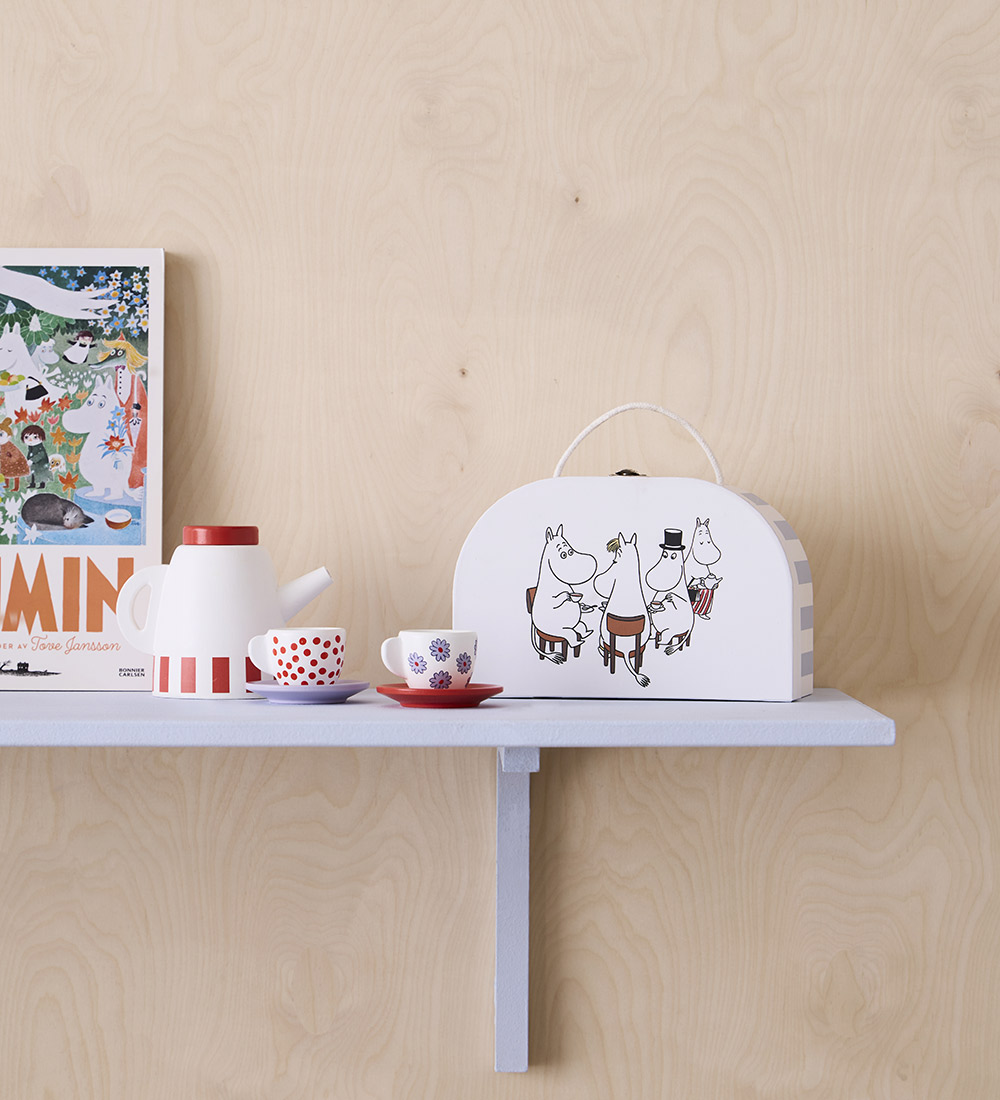 Kids Concept Playcase - White/Blue w. Moomin