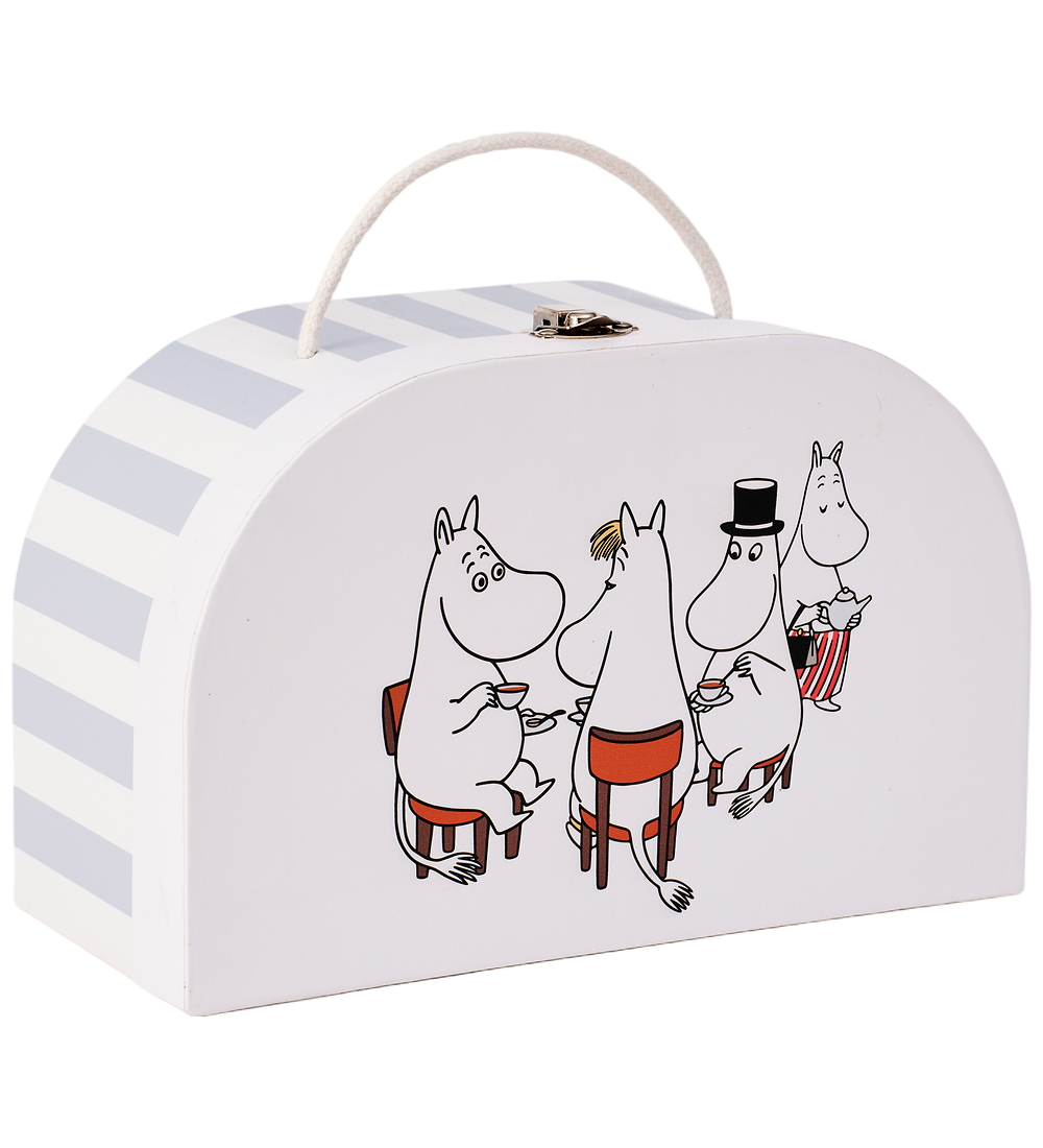 Kids Concept Playcase - White/Blue w. Moomin