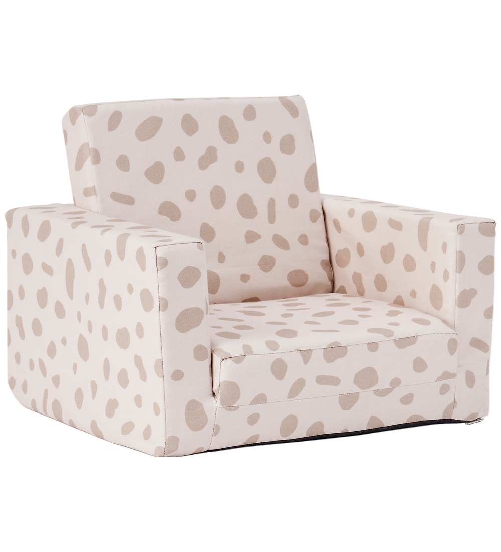 Kids Concept Armchair/Play Mat - Foldable - 42x44x38 - White/Bei