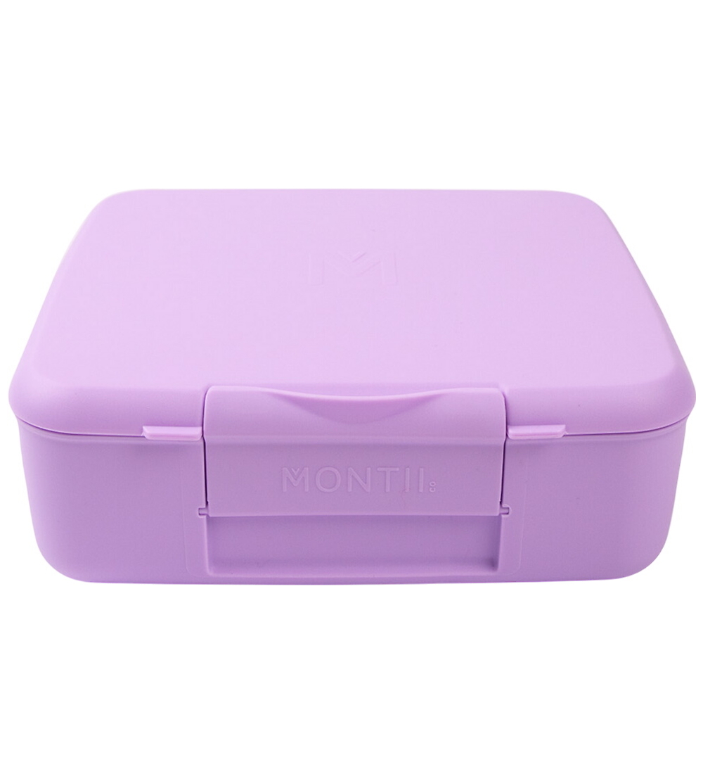 MontiiCo Lunchbox w. 4 Rum - Bento Feast - 2000 mL - Lilac