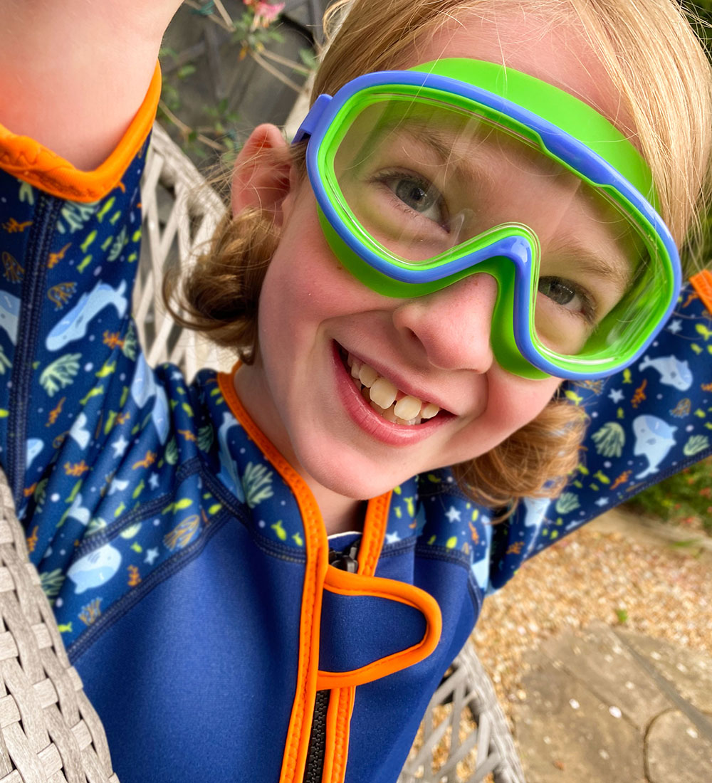 Splash About Diving Goggles - Green/Blue