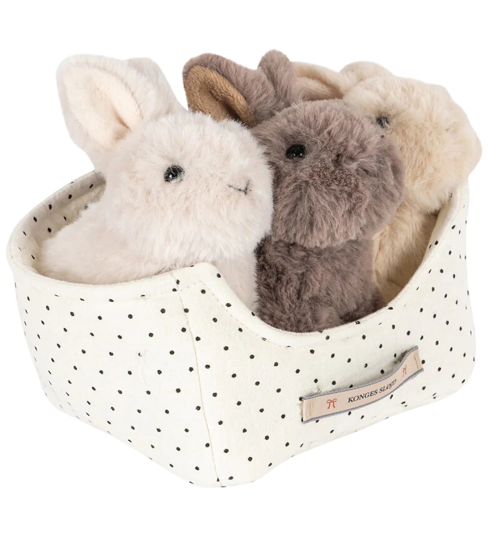 Konges Sløjd Soft Toys - Bunny Love - Multi