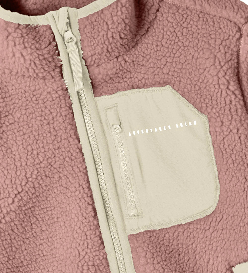 Name It Fleece Jacket - NknMattia - Woodrose