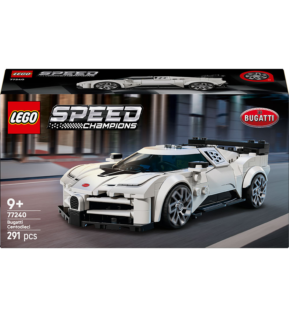 - Bugatti Centodieci 77240 LEGO® Speed Champions - 291 Parties