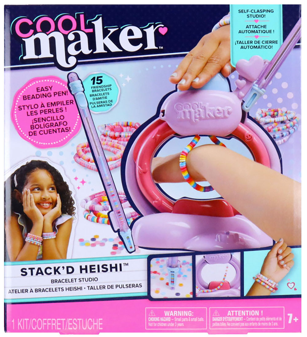 Cool Maker Skartgripasett - Stack'd Heishi Armbandsstúdíó