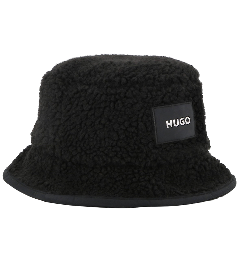 HUGO Bucket Hat - Reversible - Softshell/Fleece - Black