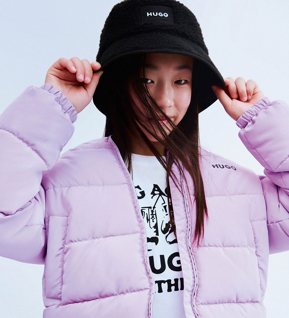 HUGO Bucket Hat - Reversible - Softshell/Fleece - Black