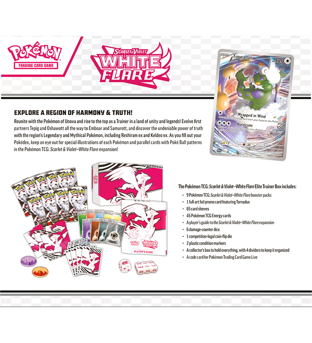 Pokémon Trading Cards - Scarlet & Violet: White Flare - Elite Tr