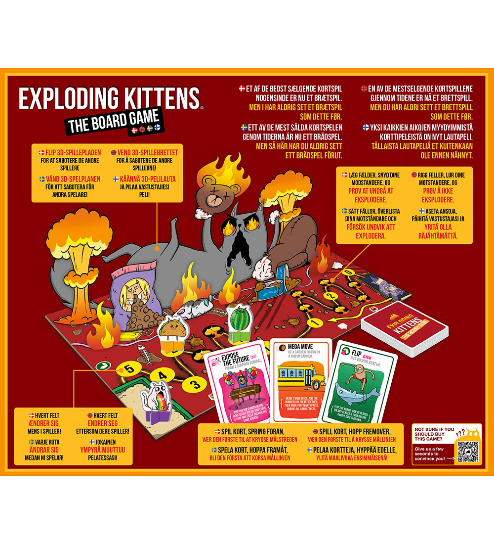 Jeu Asmodee - Exploding Kittens Le jeu de société