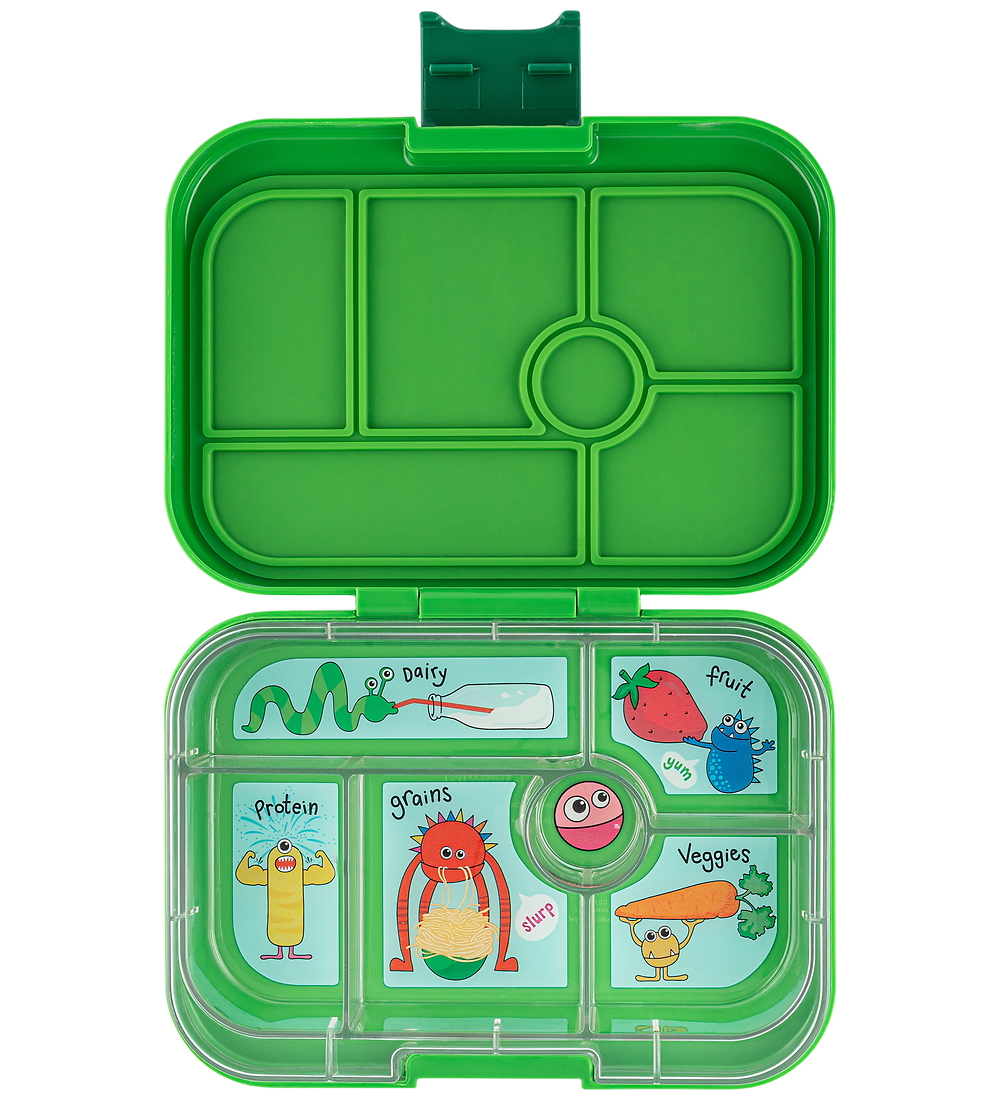 Yumbox Nestisbox M. 6 Rum - Bento Original - Jurassic Green