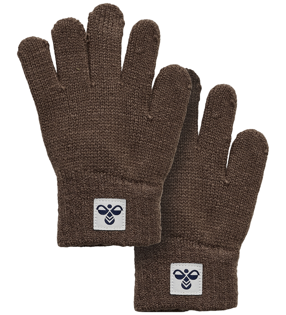 Hummel Handskar - 2-pack - Stickad - HmlJr - Pepparkorn
