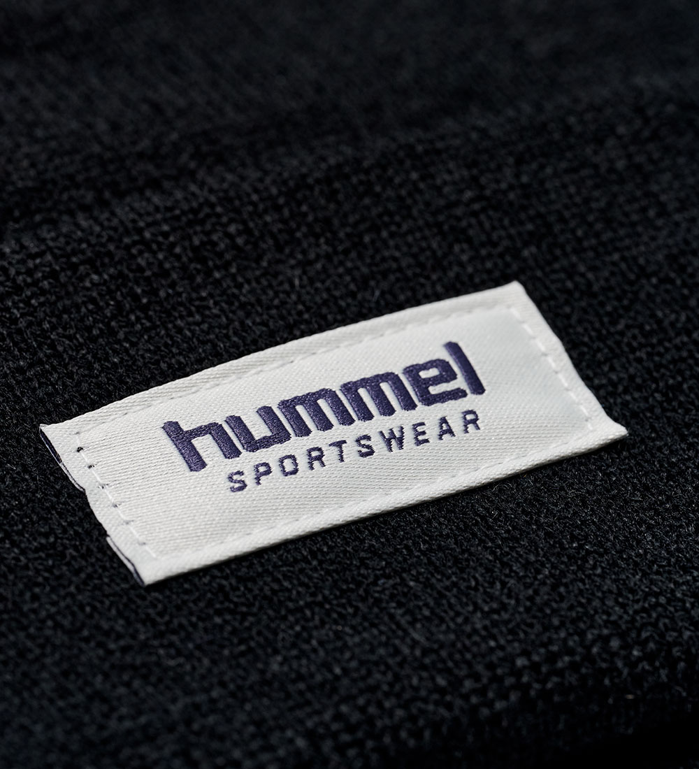 Hummel Beanie - Knitted - Black
