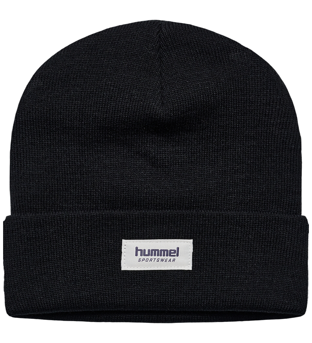 Hummel Beanie - Knitted - Black