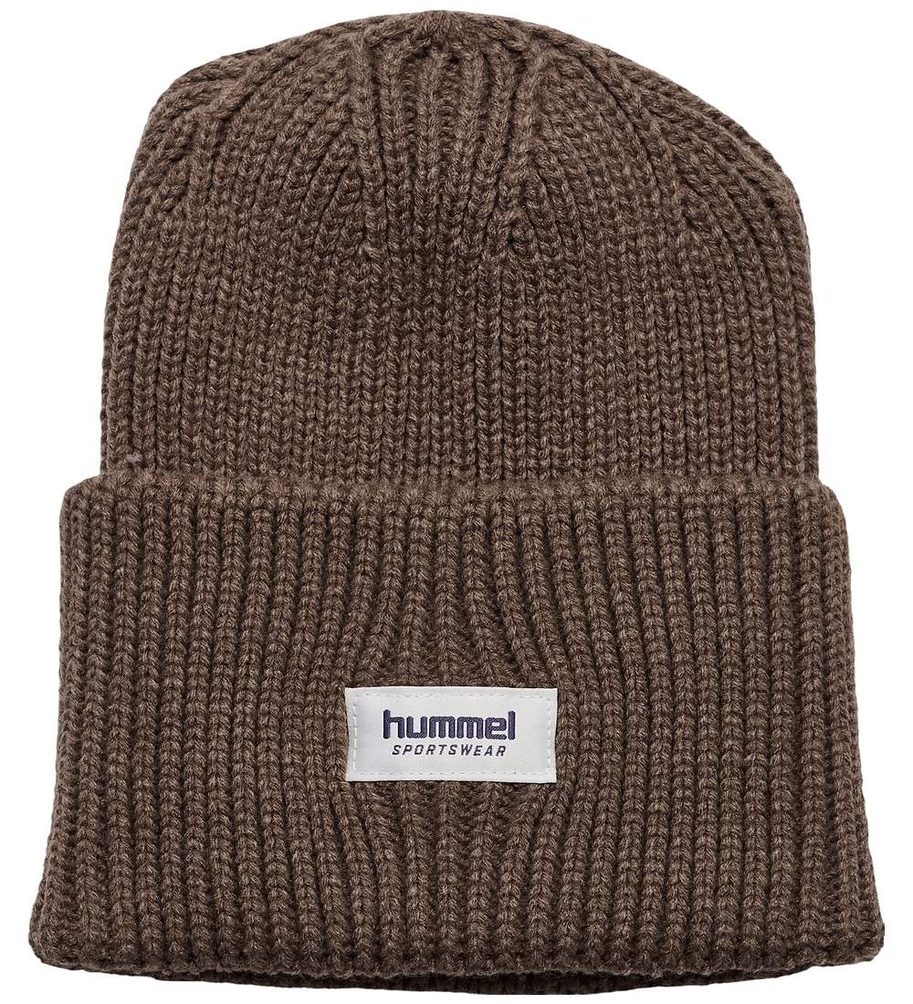 Hummel Beanie - Knitted - Rib - HmlJr - Peppercorn