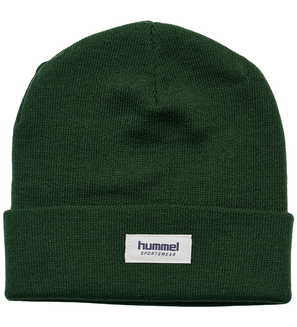 Hummel Beanie - Knitted - HmlJr - Dark Green