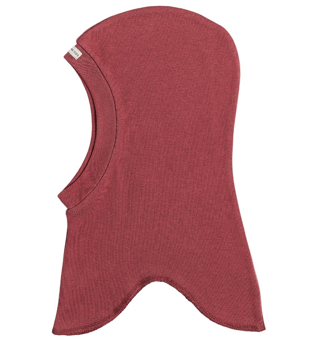 Racing Kids Balaclava - 1-layer - Dusty Red
