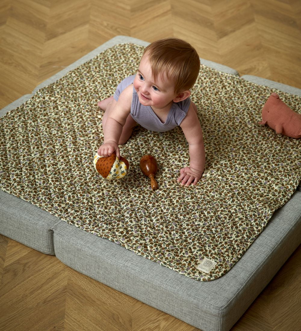 by KlipKlap Play Mat - 90x90 - Wild Flower Lilac