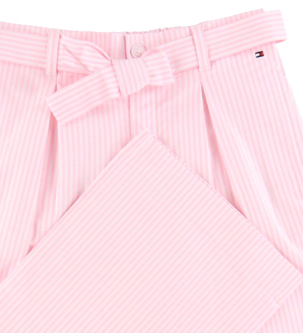 Tommy Hilfiger Trousers - Neon Ithaca - Cotton Candy w. Stripes